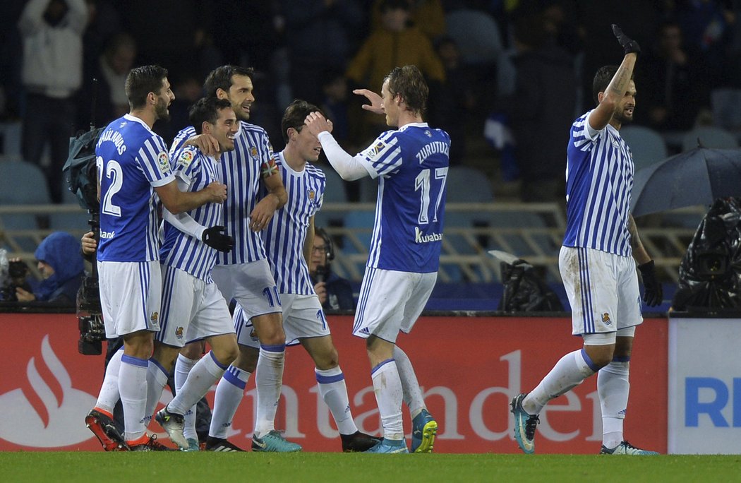 Real Sociedad se dostal do rychlého vedení, o to ale poté přišel