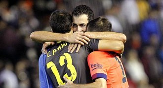 Barcelonu zachránil Busquets, Real překonal svůj rekord