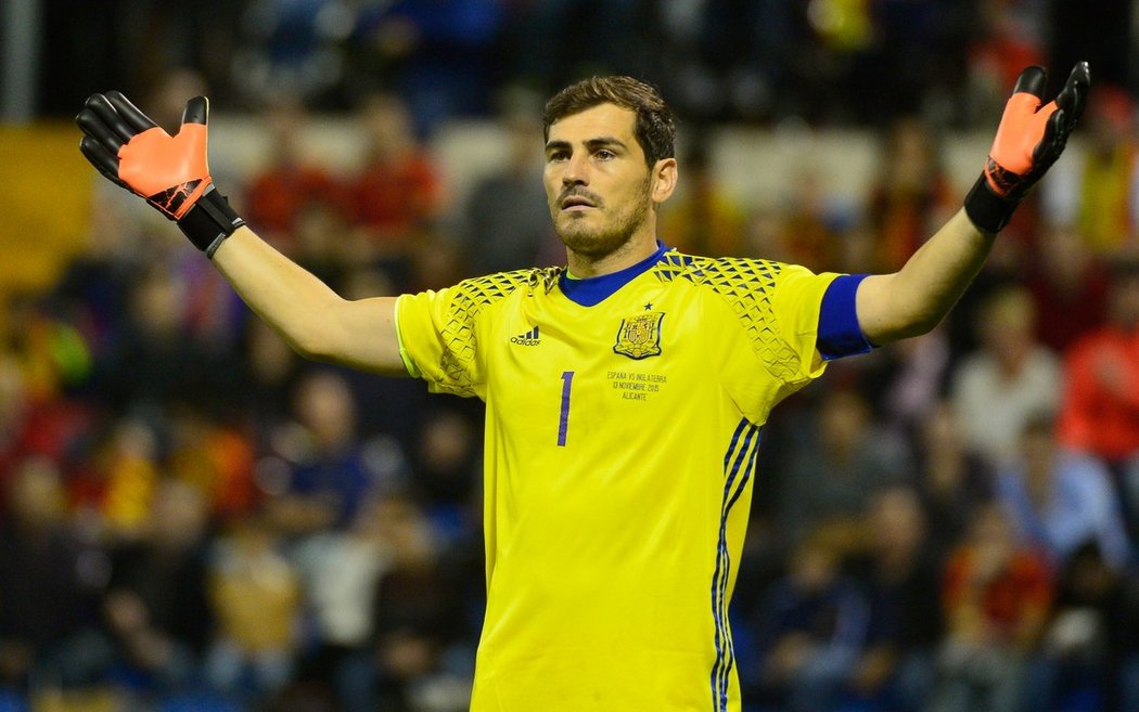 Iker Casillas, kapitán španělské fotbalové reprezentace