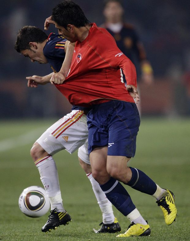 David Villa se snaží o uvolnění David Villa se snaží o uvolnění