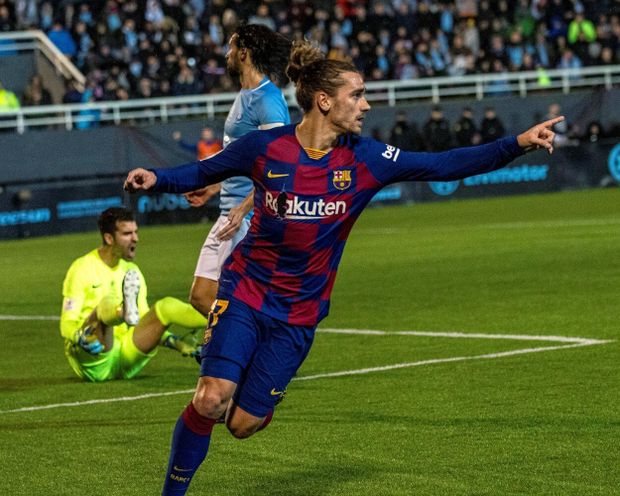 Antoine Griezmann spasil Barcelonu dvěma góly Antoine Griezmann spasil Barcelonu dvěma góly