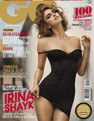 Irina Shayk pózovala pro španělskou verzi časopisu GQ
