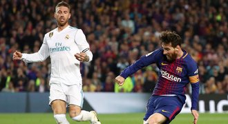 SESTŘIH: Barcelona - Real 2:2. Domácí dohrávali v deseti, Ronaldo se zranil