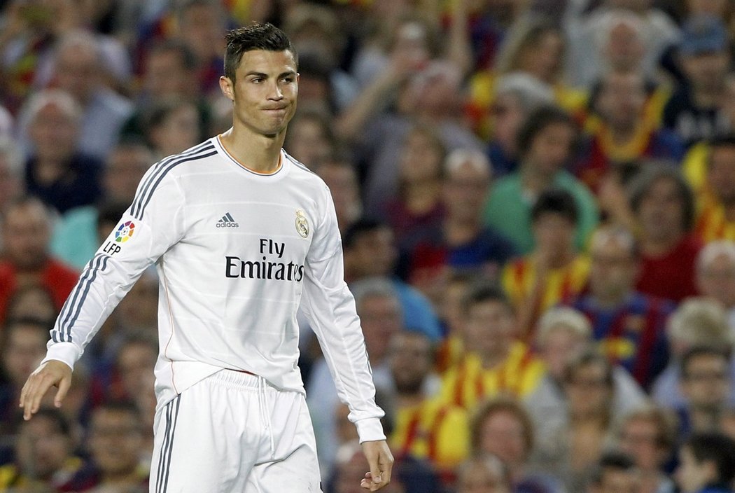 Cristiano Ronaldo nebyl s vývojem prvního El Clásika sezony spokojen