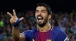 Skóre na Camp Nou otevřel útočník Barcelony Luis Suárez