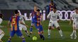 Utkání španělské La Ligy mezi Realem a Barcelonou