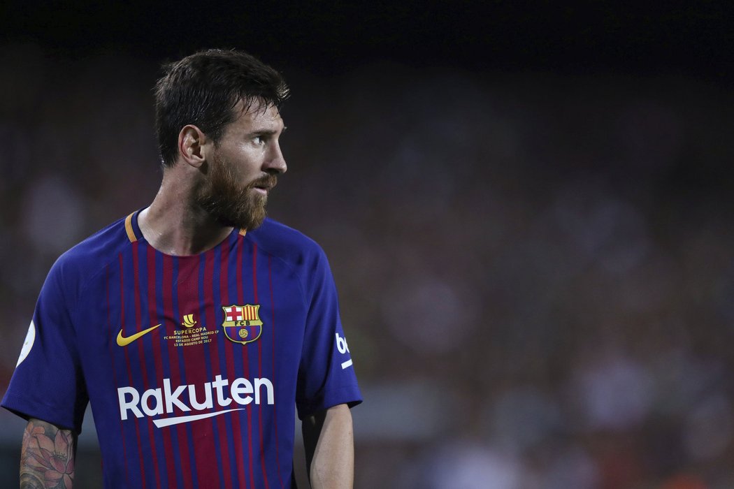 Útočník Barcelony Lionel Messi