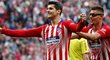 O výhru Atlétika se postarali Antoine Griezmann a Alváro Morata