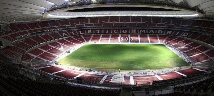 Nový stadion Atlética Madrid vypadá exkluzivně