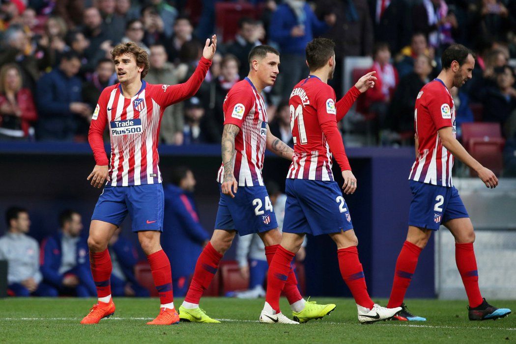 Fotbalisté Atlética Madrid zvládli malé derby a porazili Getafe 2:0