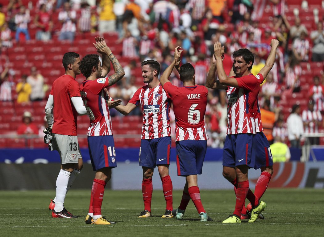 Atlético Madrid ukončilo sérii neporazitelnosti Sevilly