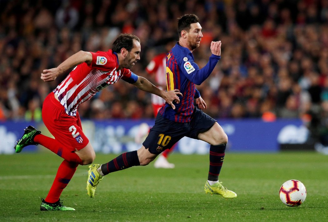 Lionel Messi se podílel na výhře Barcelony nad Atlétikem Madrid