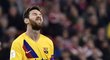 Lionel Messi musel skousnout výpadek z poháru