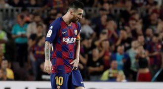 Messi se znovu zranil. Menší problém s přitahovačem, řekl kouč Barcelony