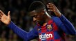 Ousmane Dembélé je zraněný, Barcelona i díky tomu může posilovat déle než čekala