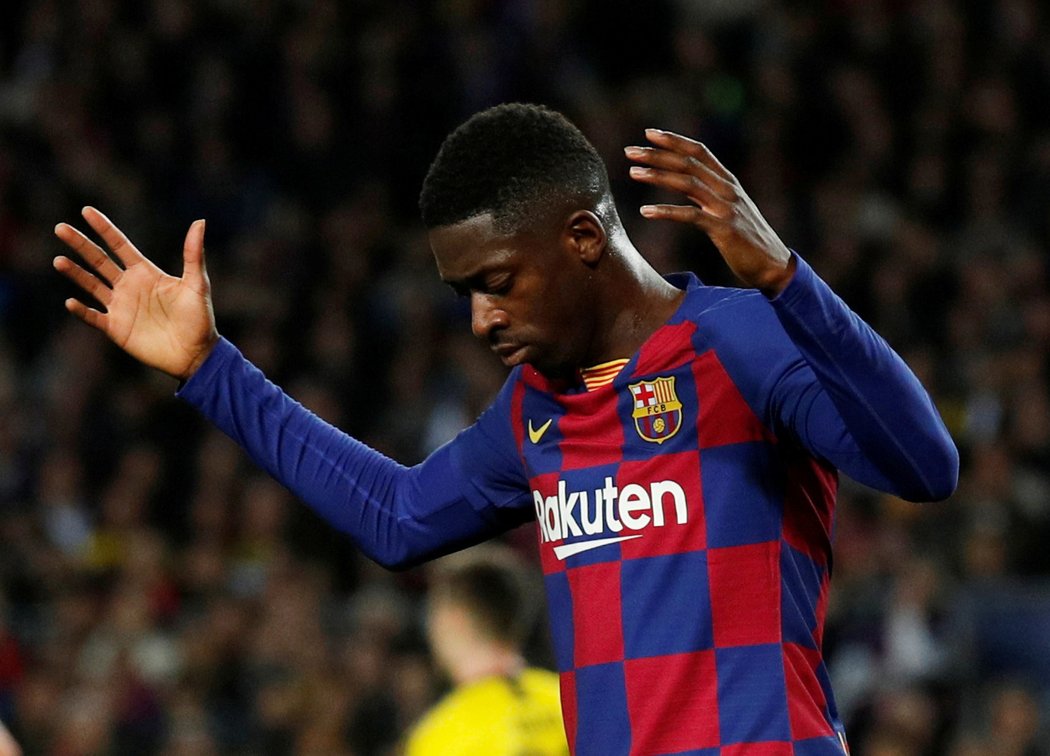 Ousmane Dembélé je zraněný, Barcelona i díky tomu může posilovat déle než čekala