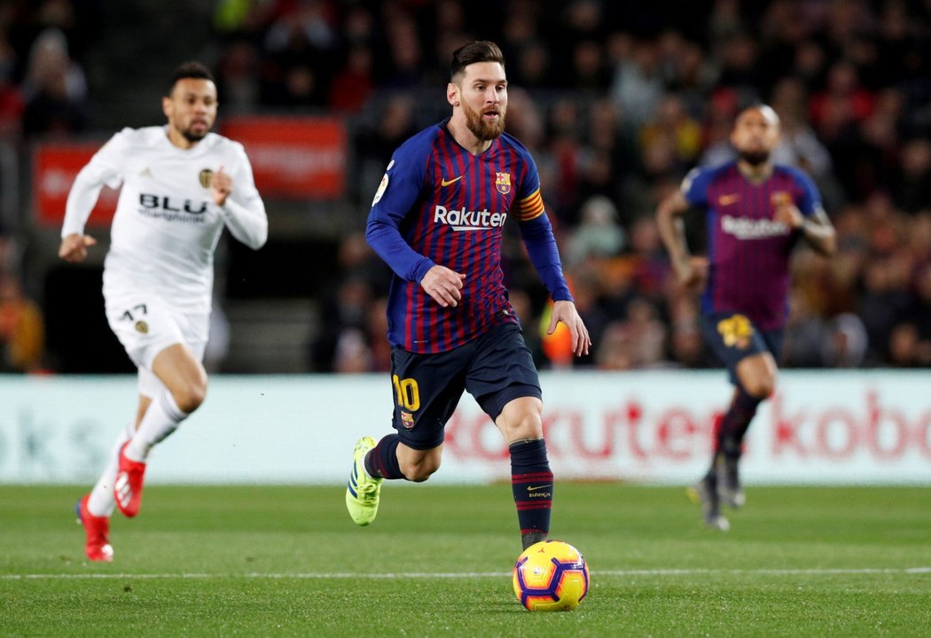 Barcelona hostí Valencii, v základní sestavě domácích nechybí ani Lionel Messi