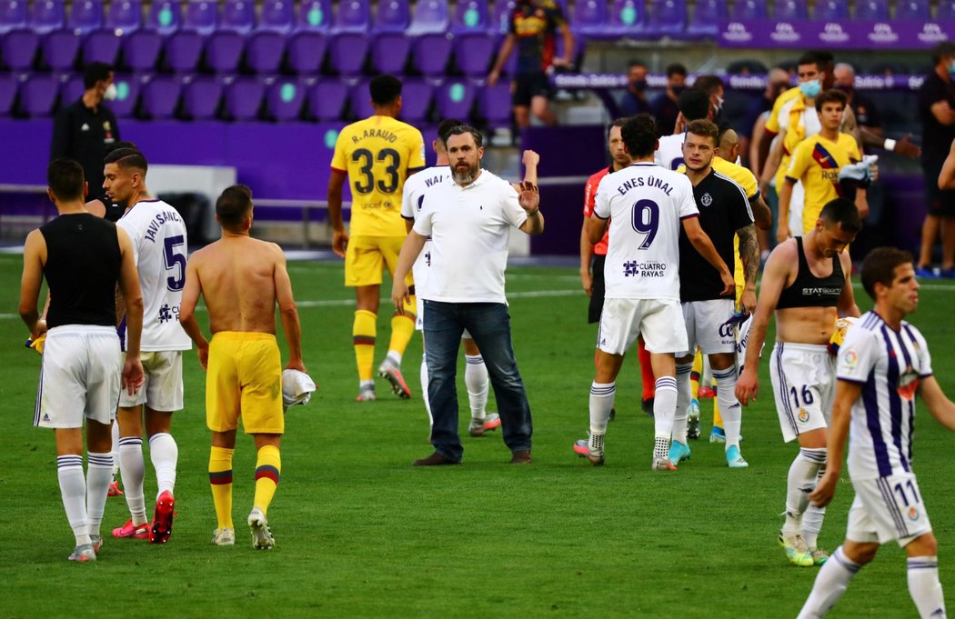 Fotbalisté Barcelony porazili Valladolid po brance Vidala těsně 1:0