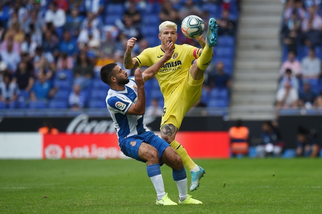 Fotbalisté Villarrealu zvítězili na hřiti Espaňolu Barcelona 