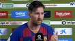 Lionel Messi po zápase nešetřil svůj vlastní tým