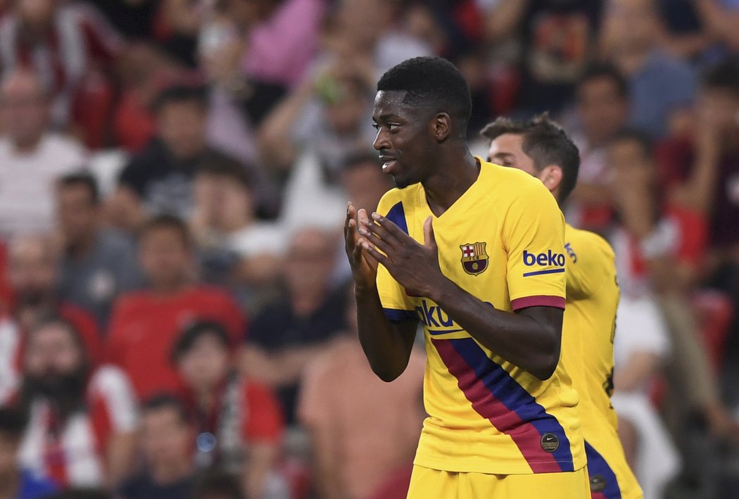 Ousmane Dembélé zatím v Barceloně příliš nepřesvědčil