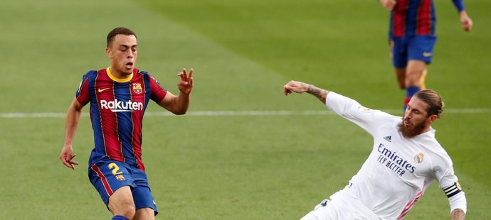 Sergino Dest nemluvil o Realu Madrid moc hezky, v prvním duelu s rivalem prohrál