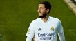 Záložník Realu Madrid Eden Hazard v utkání proti Alavésu, v němž zaznamenal gól a asistenci