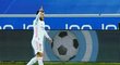 Záložník Realu Madrid Eden Hazard v utkání proti Alavésu, v němž zaznamenal gól a asistenci