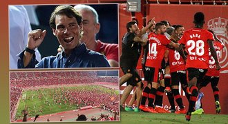 Mallorca zpět mezi elitou. Návrat do La Ligy slavil po parádním obratu i Nadal