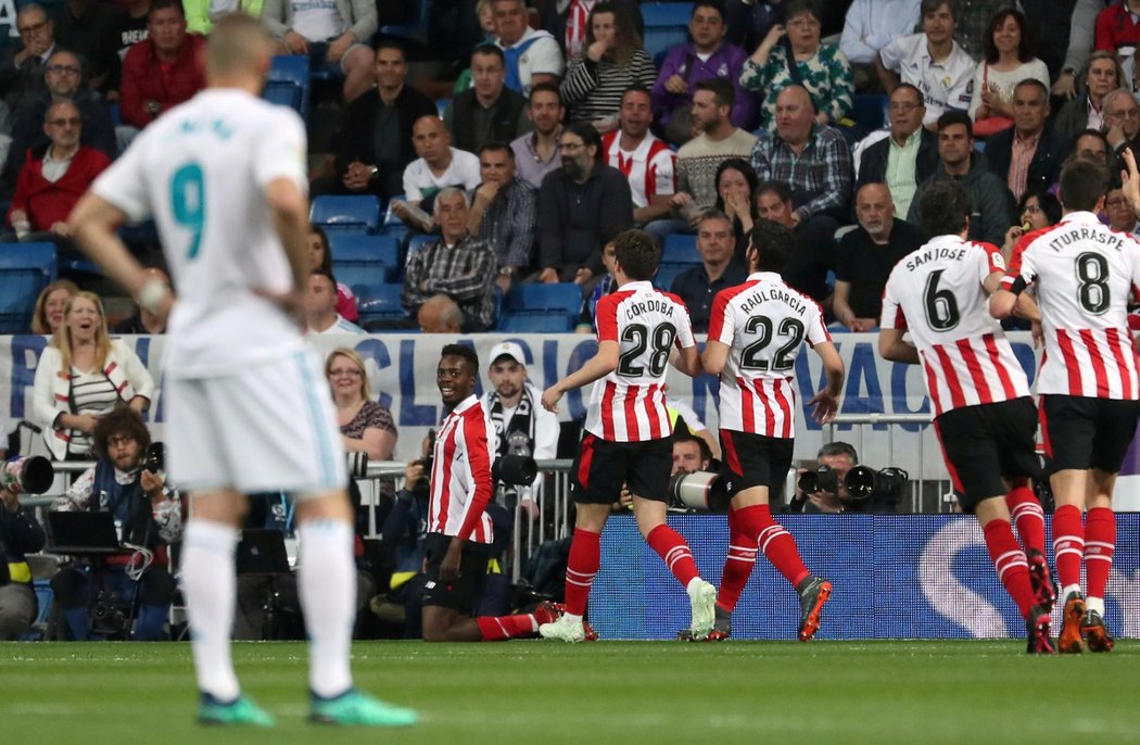 Bilbao na půdě Realu rychle vedlo! Už ve 14. minutě otevřel skóre Iňaki Williams