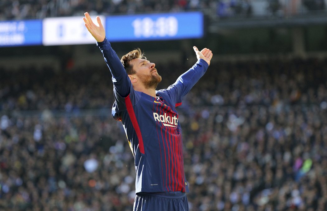 První hráč, který nasázel v El Clásiku 25 branek - Lionel Messi