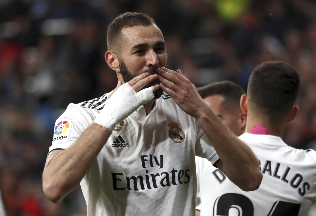 Karim Benzema gólem v 89. minutě rozhodl o výhře Realu Madrid