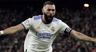 Atlético se dál trápí, Real naopak uspěl v Bilbau. Rozhodl Benzema