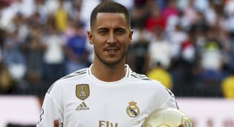 Hazard poprvé v dresu Realu Madrid! Tleskal mu plný stadion