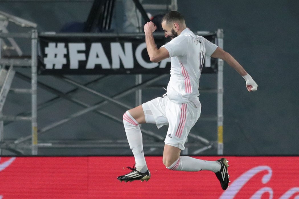 Útočník Realu Karim Benzema vstřelil branku proti Granadě