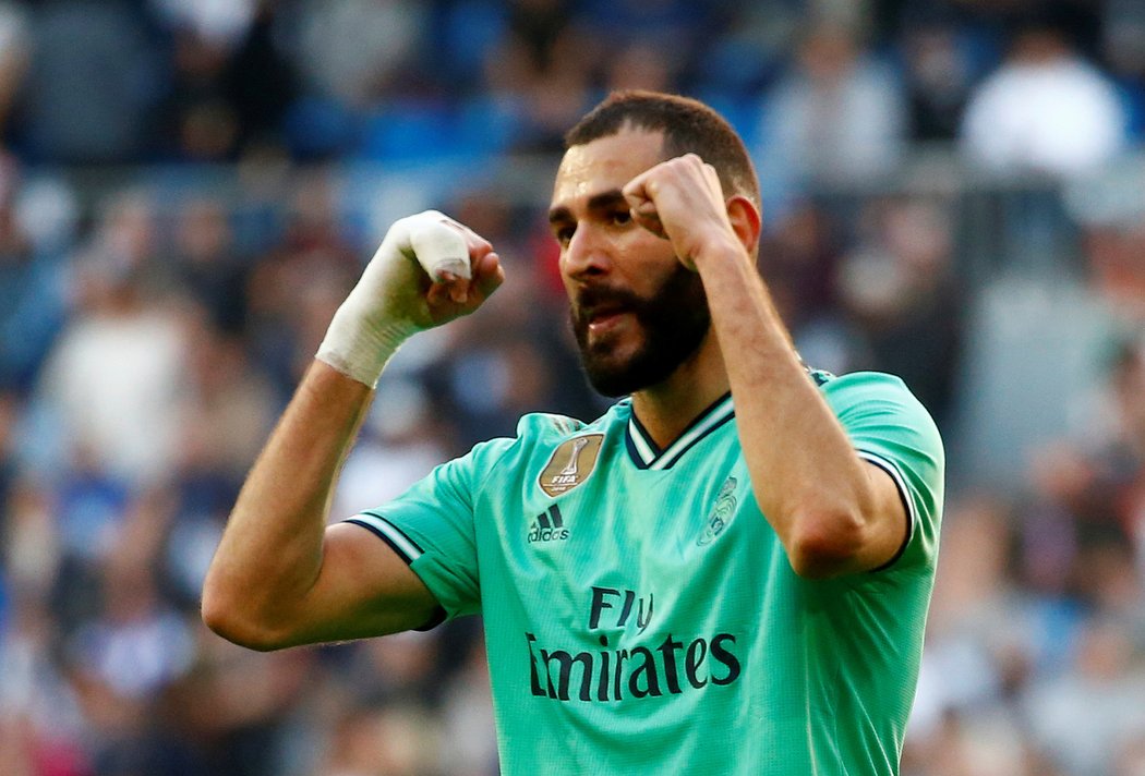 Karim Benzema je v čele tabulky střelců