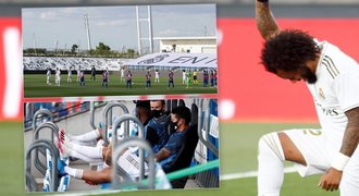 Návrat Realu: stadion rezervy, sedačky z Bernábeu a Marcelův protest