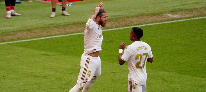 Sergio Ramos rozhodl o výhře Realu na hřišti Bilbaa gólem z penalty