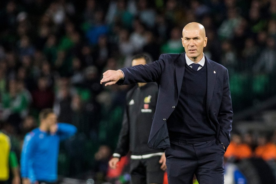 Zinedine Zidane vzal prohru s Betisem na sebe