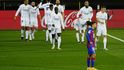 Gólová oslava hráčů Realu Madrid