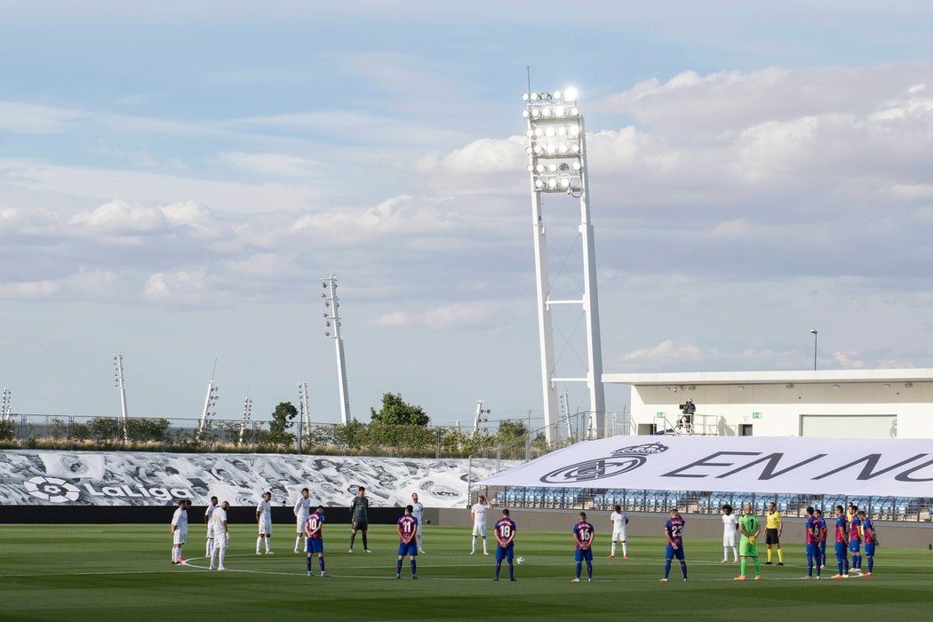 Zápas Realu s Eibarem hostil stadion rezervního týmu královského velkoklubu