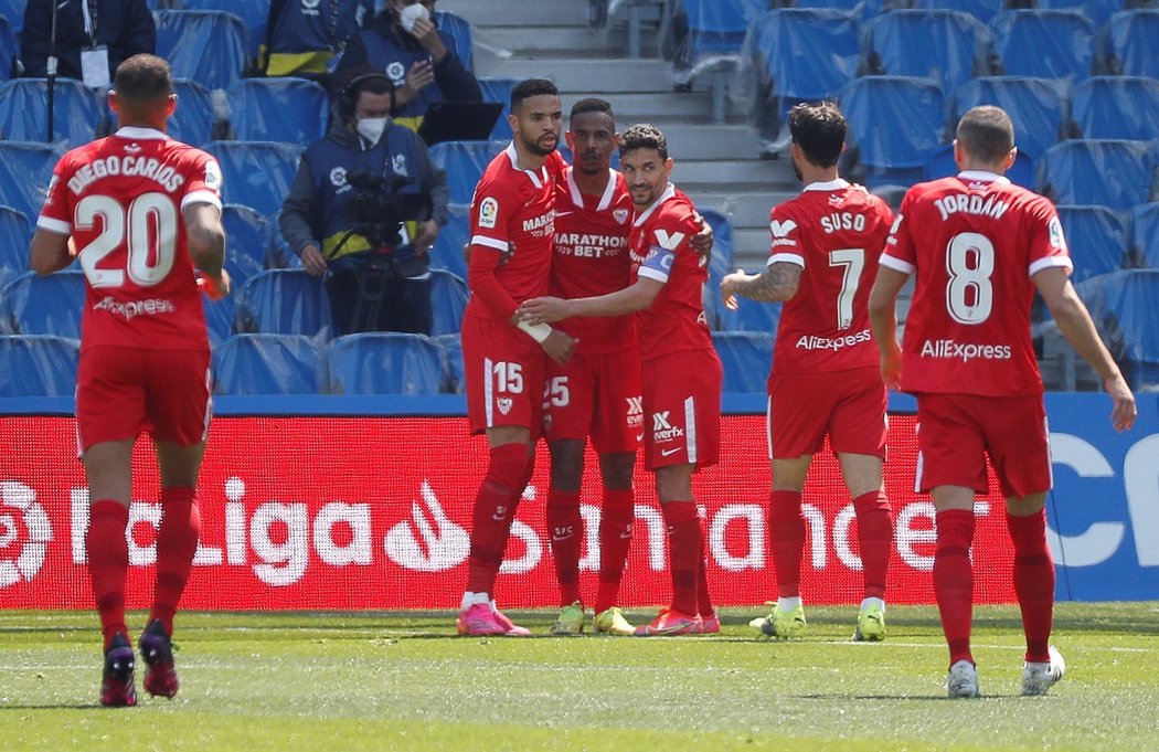 Fotbalisté Sevilly vyhráli na hřišti San Sebastianu 2:1