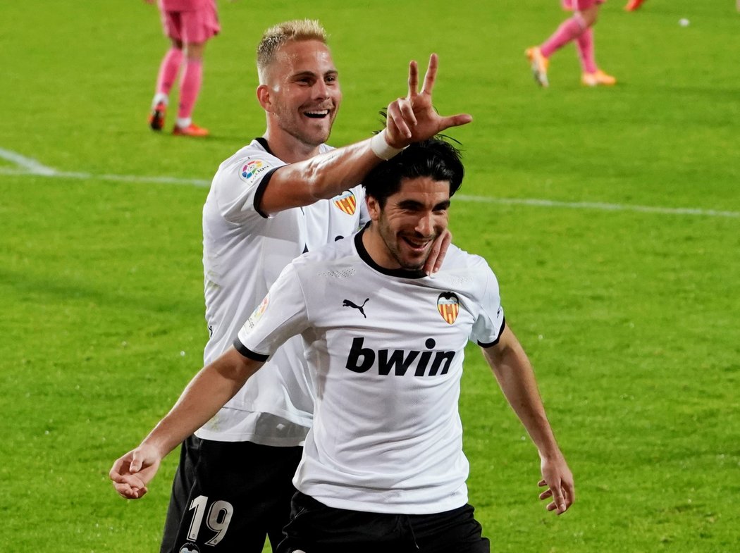 Carlos Soler nasázel Realu tři góly, všechny z penalt