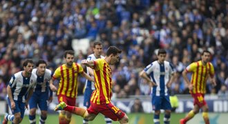 Tlačenka! Barca kopala penaltu po Neymarově ruce, Espanyol zařízli