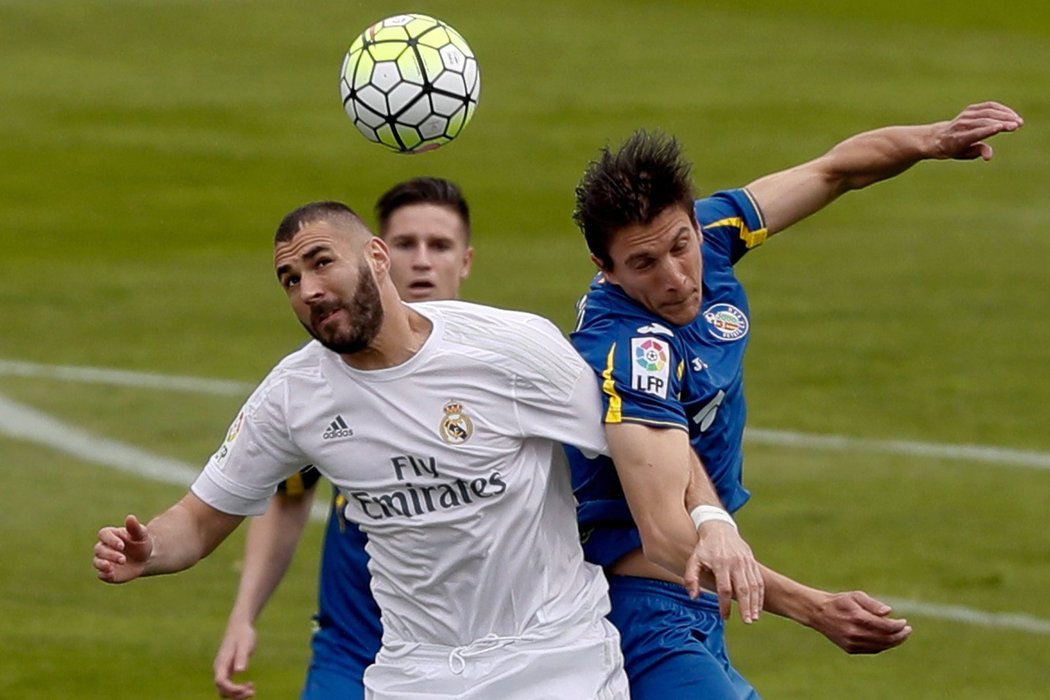 Útočník Realu Madrid Karim Benzema se gólově prosadil na hřišti Getafe ve španělské lize.