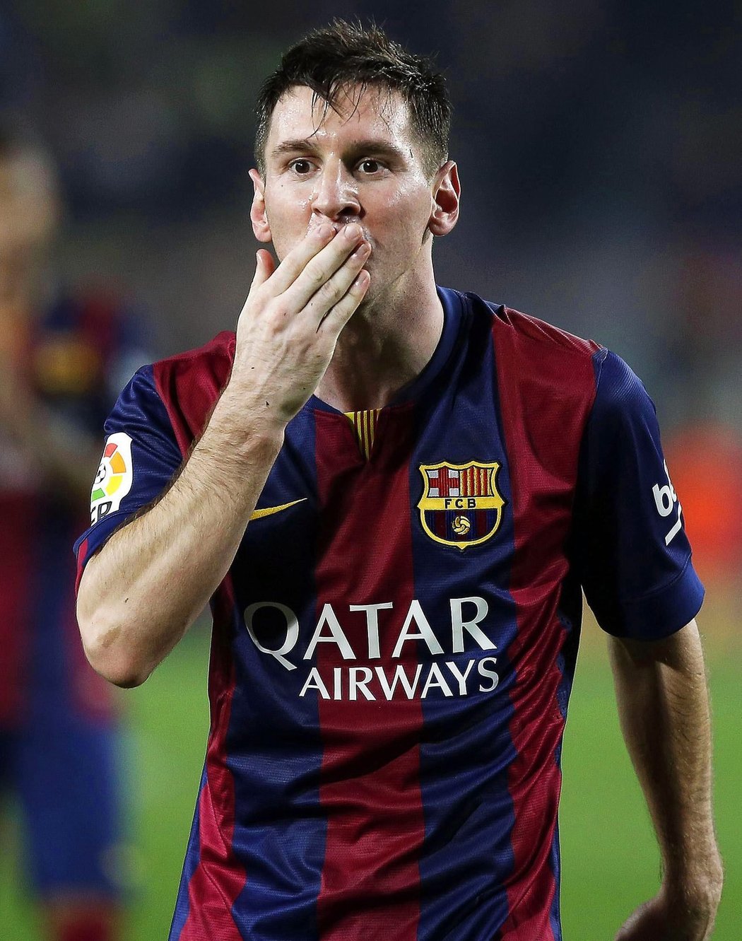 Útočník Barcelony Lionel Messi dal hattrick Seville a s 253 brankami se stal novým držitelem rekordu španělské ligy, jehož majitelem byl od roku 1955 Telmo Zarra. Slavný Argentinec si chvíle slávy užíval.