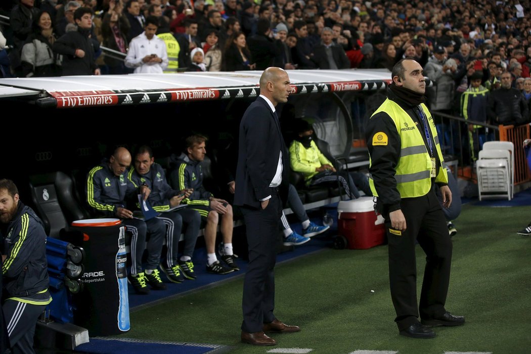 Nový trenér Realu Madrid Zinedine Zidane.