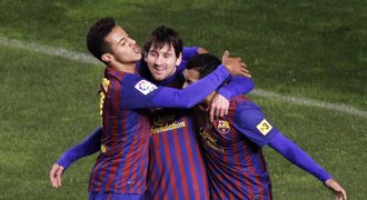 Barcelona živí naději na titul, sedmi góly vypráskala Vallecano