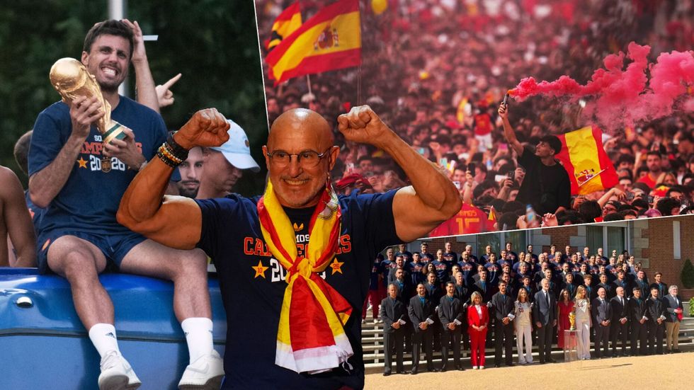 Madrid zažil obrovskou party na počest čerstvých mistrů světa