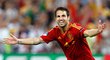 Cesc Fabregas v penaltovém rozstřelu proměnil rozhodující pokus a poslal Španělsko do finále mistrovství Evropy